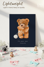 Printed 4K Ultra Gloss Metal Frame A3 Size | Fix It Yourself Print | 1.2mm Premium Thickness Wall Frame (12x18 Inches) 1219 Avenue