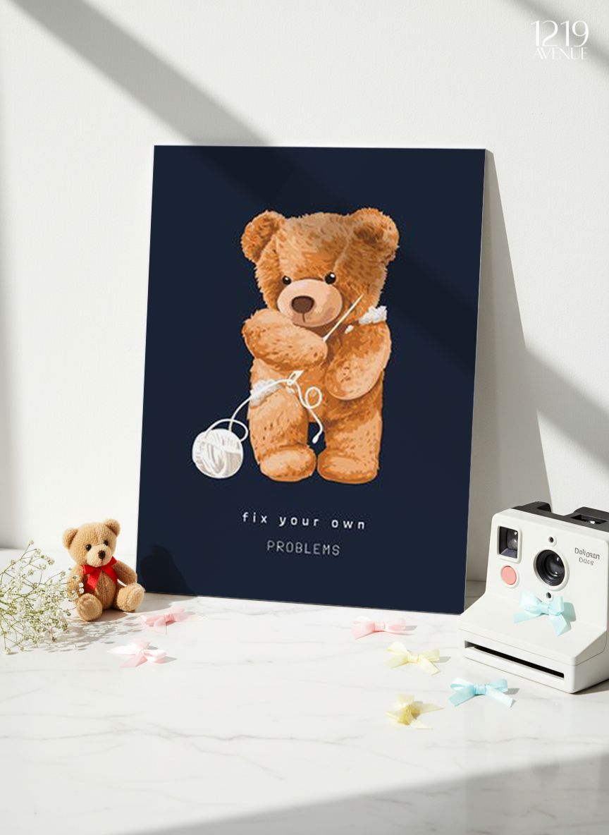 Printed 4K Ultra Gloss Metal Frame A3 Size | Fix It Yourself Print | 1.2mm Premium Thickness Wall Frame (12x18 Inches) 1219 Avenue