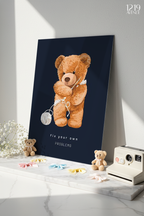Printed 4K Ultra Gloss Metal Frame A3 Size | Fix It Yourself Print | 1.2mm Premium Thickness Wall Frame (12x18 Inches) 1219 Avenue