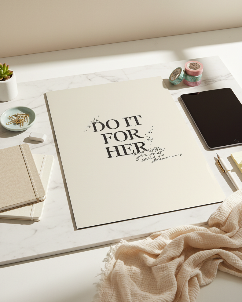 Printed 4K Ultra Gloss Metal Frame A3 Size | For Her Print | 1.2mm Premium Thickness Wall Frame (12x18 Inches) 1219 Avenue