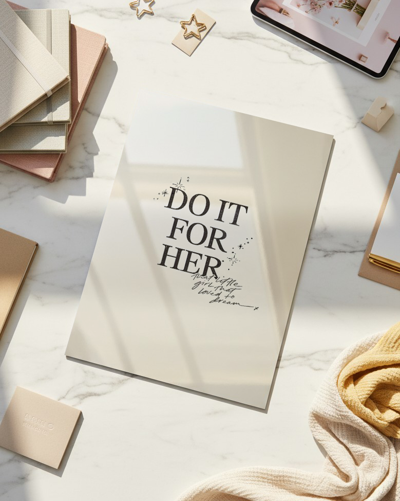 Printed 4K Ultra Gloss Metal Frame A3 Size | For Her Print | 1.2mm Premium Thickness Wall Frame (12x18 Inches) 1219 Avenue