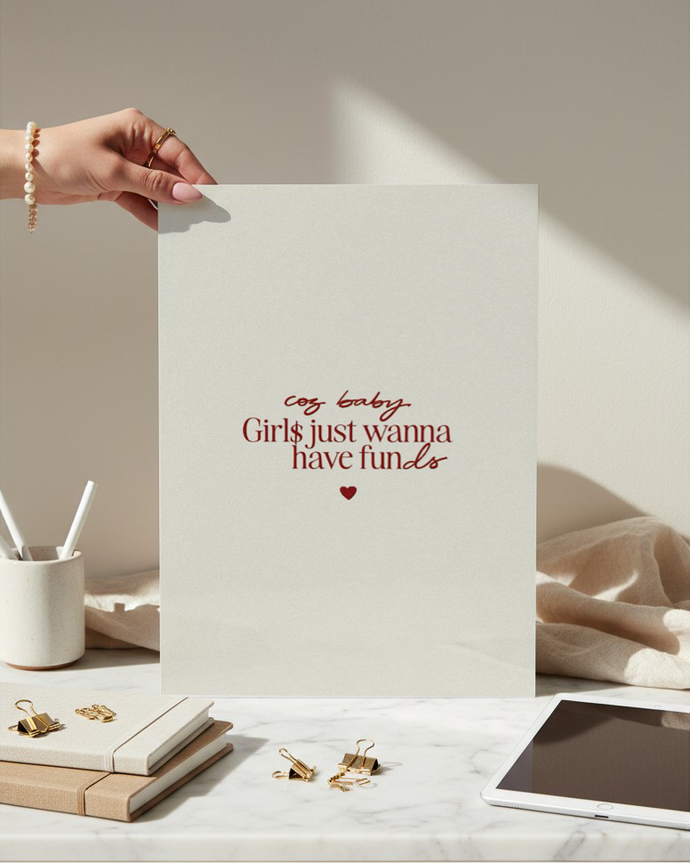 Printed 4K Ultra Gloss Metal Frame A3 Size | Girls Just Wanna Have Fun Print | 1.2mm Premium Thickness Wall Frame (12x18 Inches) 1219 Avenue