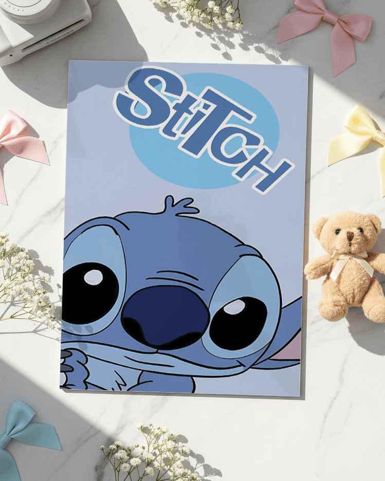 Printed 4K Ultra Gloss Metal Frame A3 Size | Little Trouble Print | 1.2mm Premium Thickness Wall Frame (12x18 Inches) 1219 Avenue