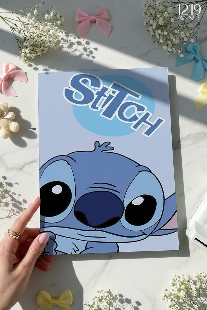 Printed 4K Ultra Gloss Metal Frame A3 Size | Little Trouble Print | 1.2mm Premium Thickness Wall Frame (12x18 Inches) 1219 Avenue