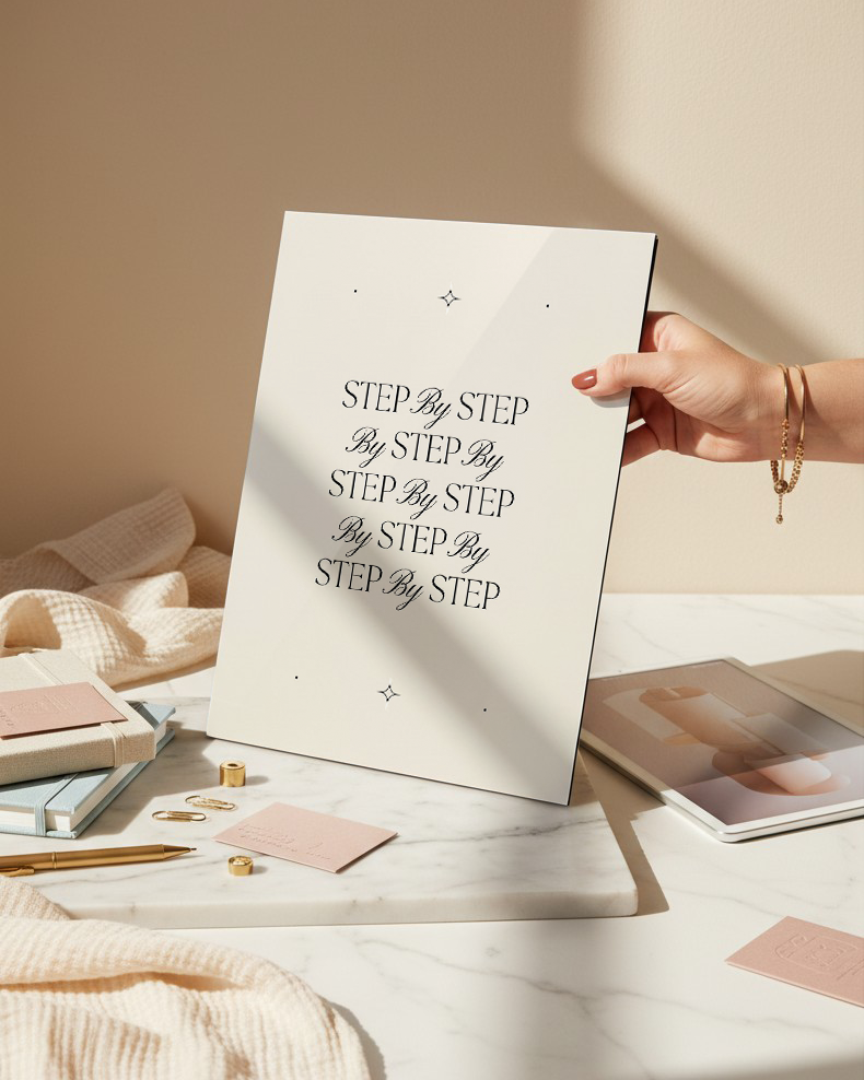 Printed 4K Ultra Gloss Metal Frame A3 Size | Step By Step Print | 1.2mm Premium Thickness Wall Frame (12x18 Inches) 1219 Avenue