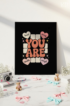 Printed 4K Ultra Gloss Metal Frame A3 Size | You Matter Print | 1.2mm Premium Thickness Wall Frame (12x18 Inches) 1219 Avenue