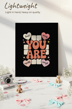 Printed 4K Ultra Gloss Metal Frame A3 Size | You Matter Print | 1.2mm Premium Thickness Wall Frame (12x18 Inches) 1219 Avenue