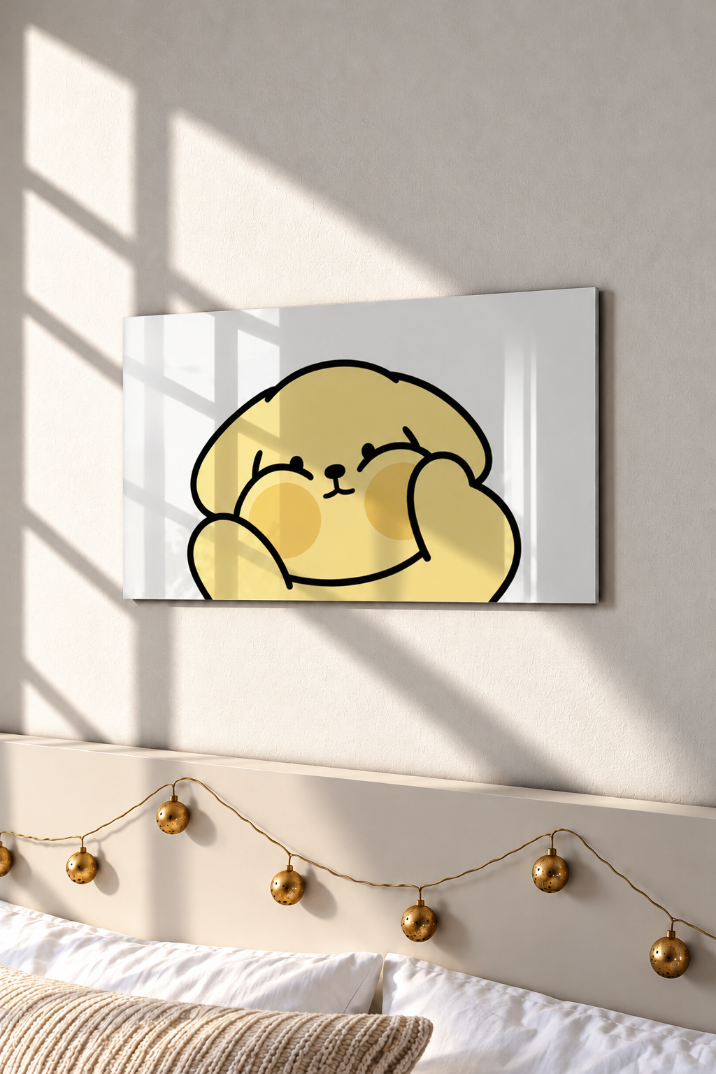 Printed  Metal Wall Art | Chubby Cheeks Print | Available in Potrait & Landscape | Small ,Medium ,Large 1219 Avenue
