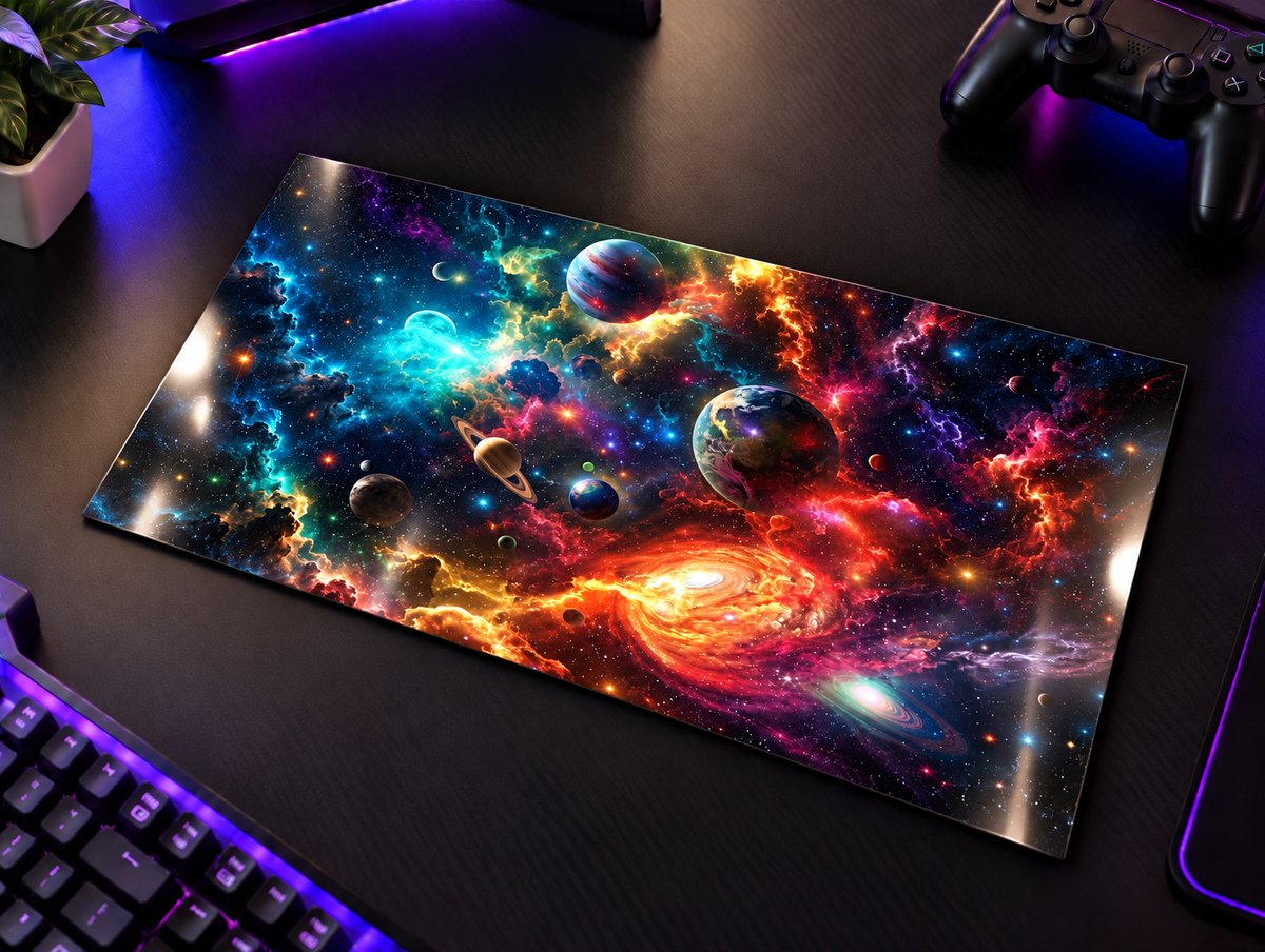 Printed  Metal Wall Art | Cosmic Dreamscape Print | Available in Potrait & Landscape | Small ,Medium ,Large 1219 Avenue