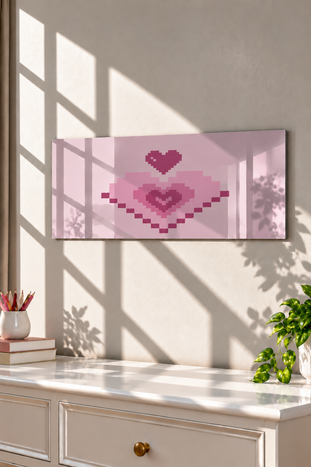 Printed  Metal Wall Art | Digital Love Print | Available in Potrait & Landscape | Small ,Medium ,Large 1219 Avenue