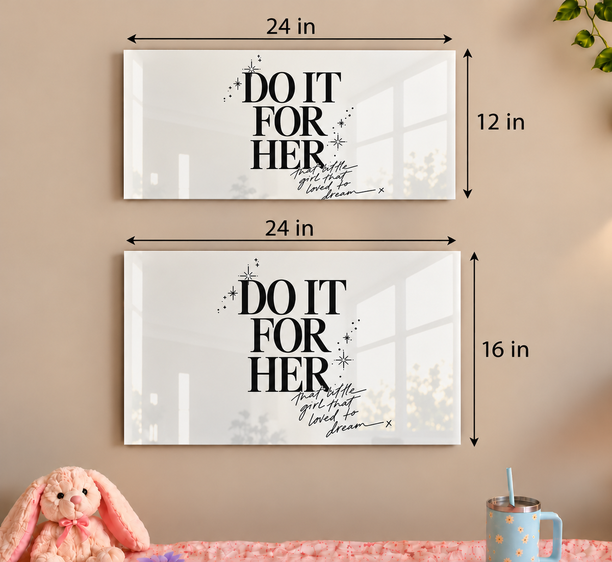 Printed  Metal Wall Art | For Her Print | Available in Potrait & Landscape | Small ,Medium ,Large 1219 Avenue