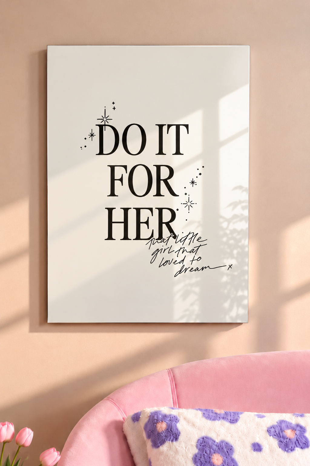 Printed  Metal Wall Art | For Her Print | Available in Potrait & Landscape | Small ,Medium ,Large 1219 Avenue
