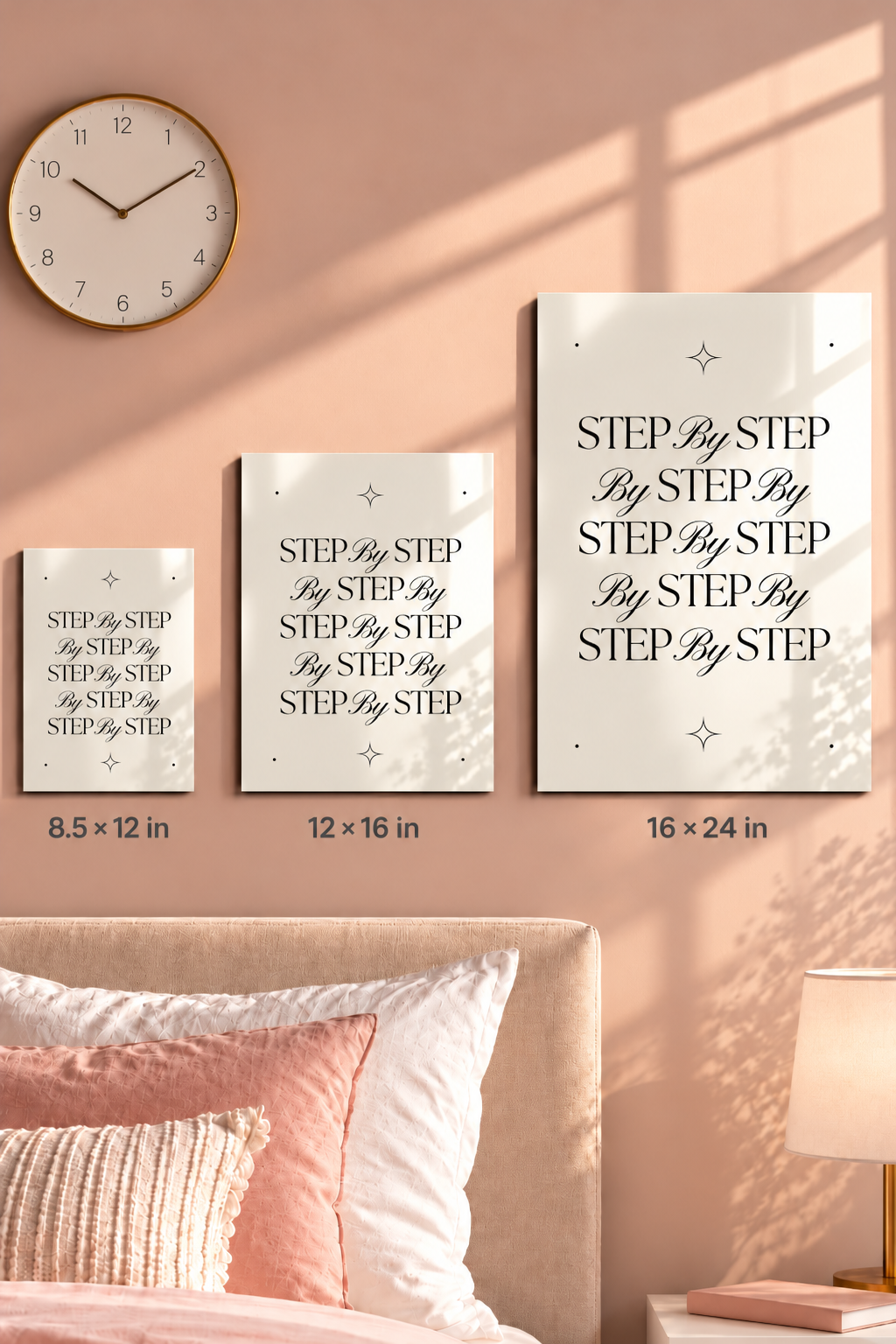 Printed  Metal Wall Art | Step By Step Print | Available in Potrait & Landscape | Small ,Medium ,Large 1219 Avenue