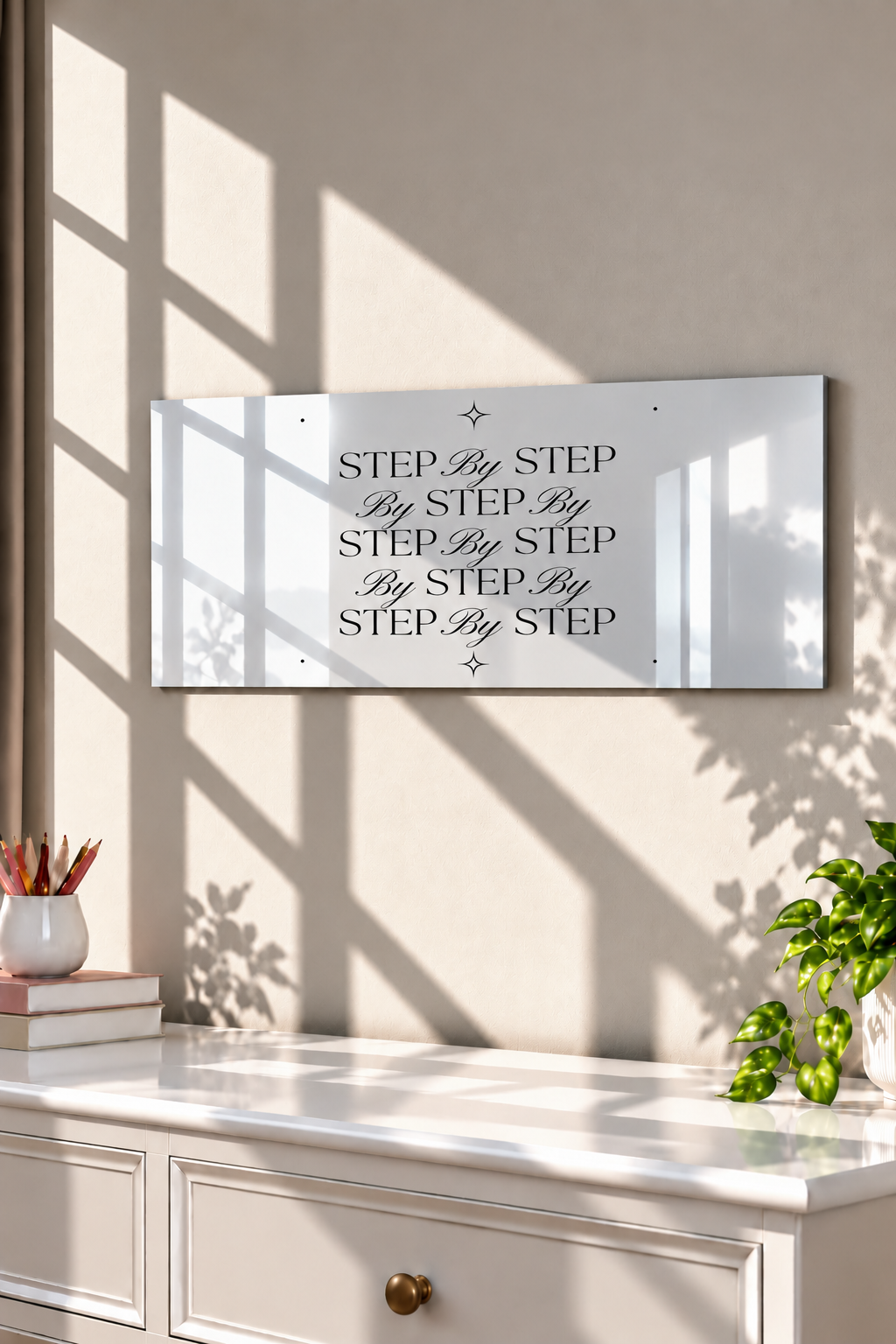 Printed  Metal Wall Art | Step By Step Print | Available in Potrait & Landscape | Small ,Medium ,Large 1219 Avenue