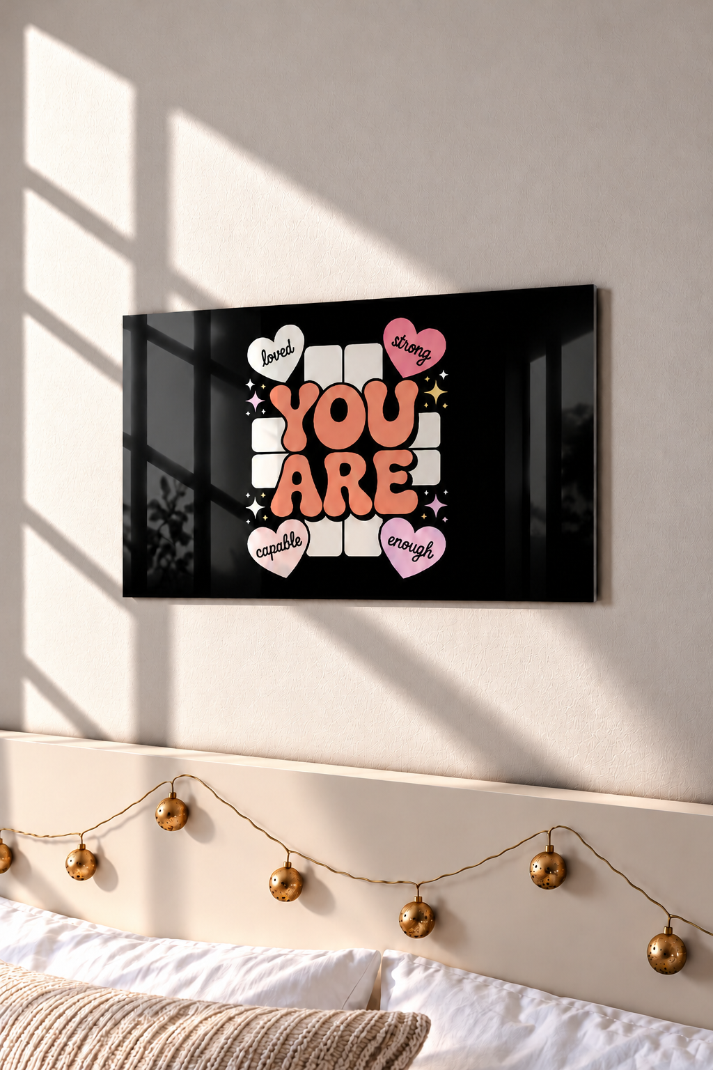 Printed  Metal Wall Art | You Matter Print | Available in Potrait & Landscape | Small ,Medium ,Large 1219 Avenue