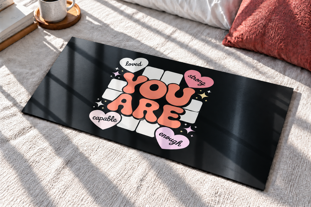Printed  Metal Wall Art | You Matter Print | Available in Potrait & Landscape | Small ,Medium ,Large 1219 Avenue