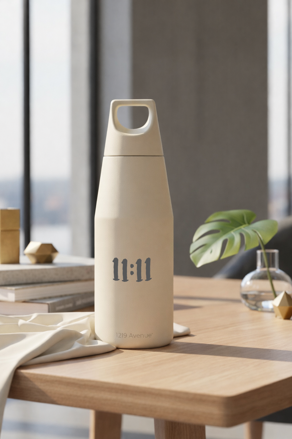 Printed Nuvra Geo-Dash Insulated Bottles 12hrs+ Hot and Cold |Premium Gifting | 580ml and 1100ml | 1 litre capacity 1219 Avenue India