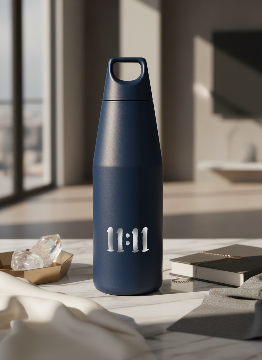 Printed Nuvra Geo-Dash Insulated Bottles 12hrs+ Hot and Cold |Premium Gifting | 580ml and 1100ml | 1 litre capacity 1219 Avenue India