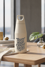 Printed Nuvra Geo-Dash Insulated Bottles 12hrs+ Hot and Cold |Premium Gifting | 580ml and 1100ml | 1 litre capacity 1219 Avenue India