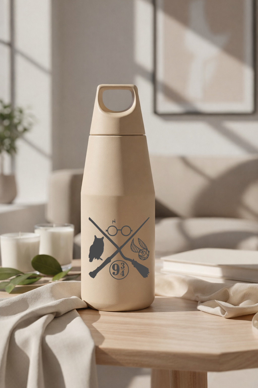 Printed Nuvra Geo-Dash Insulated Bottles 12hrs+ Hot and Cold |Premium Gifting | 580ml and 1100ml | 1 litre capacity 1219 Avenue India