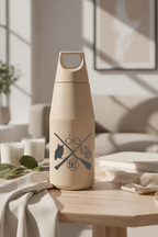 Printed Nuvra Geo-Dash Insulated Bottles 12hrs+ Hot and Cold |Premium Gifting | 580ml and 1100ml | 1 litre capacity 1219 Avenue India