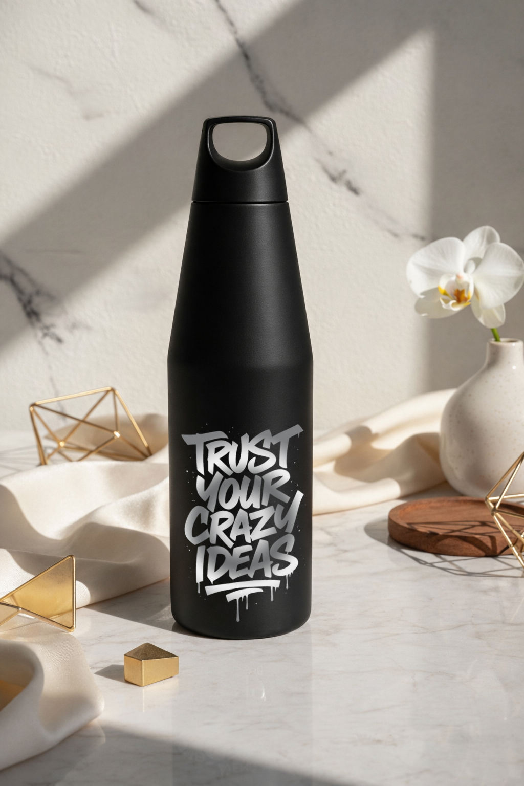 Printed Nuvra Geo-Dash Insulated Bottles 12hrs+ Hot and Cold |Premium Gifting | 580ml and 1100ml | 1 litre capacity 1219 Avenue India