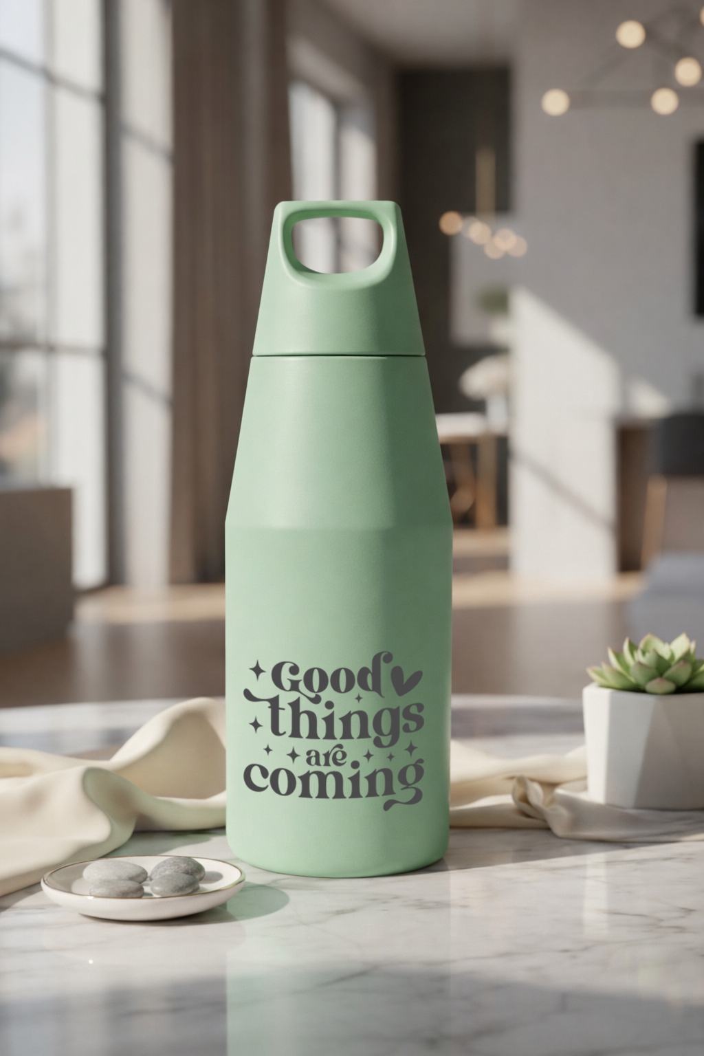 Printed Nuvra Geo-Dash Insulated Bottles 12hrs+ Hot and Cold |Premium Gifting | 580ml and 1100ml | 1 litre capacity 1219 Avenue India