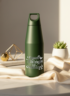 Printed Nuvra Geo-Dash Insulated Bottles 12hrs+ Hot and Cold |Premium Gifting | 580ml and 1100ml | 1 litre capacity 1219 Avenue India