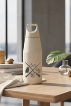 Printed Nuvra Geo-Dash Insulated Bottles 12hrs+ Hot and Cold |Premium Gifting | 580ml and 1100ml | 1 litre capacity 1219 Avenue India