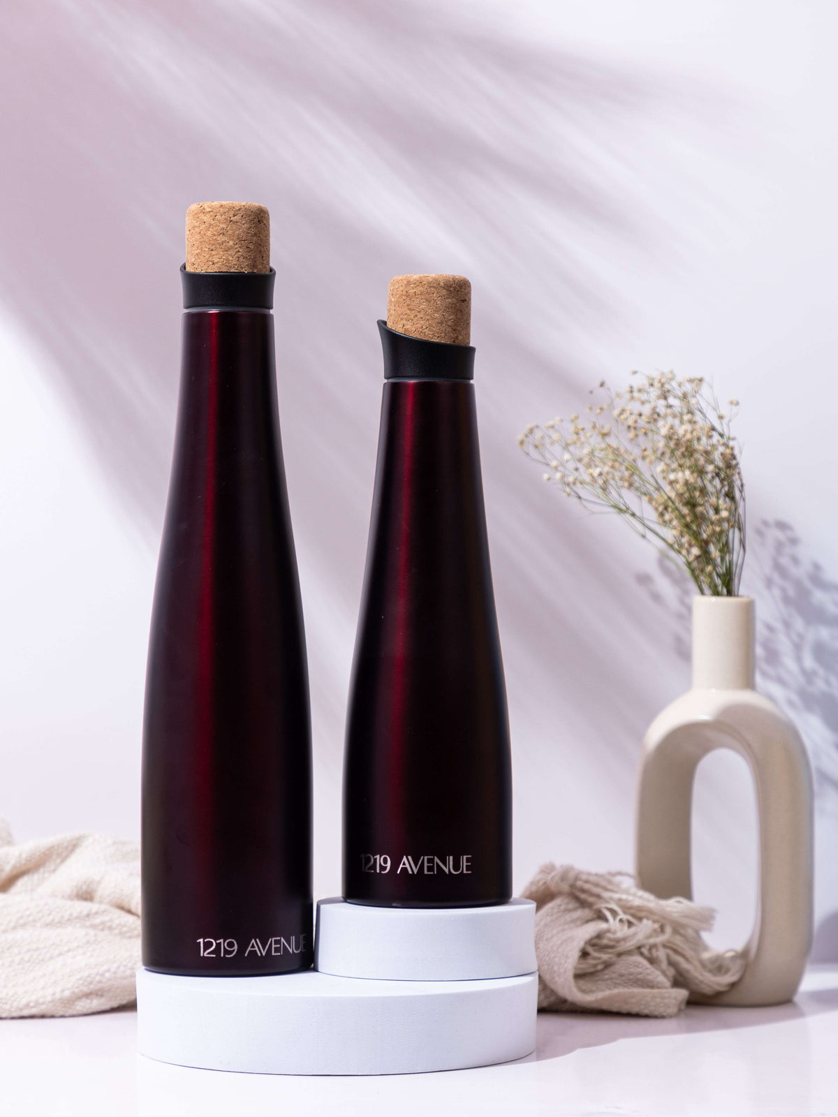1219 Avenue Recherche Wine Shaped Premium Insulated Bottles 18hrs+ Hot and Cold 1219 Avenue India
