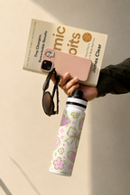 TANK-Sip™ Insulated Water Bottle | 950ml / 32oz | Double-Walled | Bowberry Bloom Print 1219 Avenue