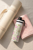TANK-Sip™ Insulated Water Bottle | 950ml / 32oz | Double-Walled | Bowberry Bloom Print 1219 Avenue