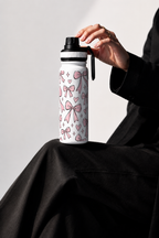 TANK-Sip™ Insulated Water Bottle | 950ml / 32oz | Double-Walled | Bowberry Hearts 1219 Avenue