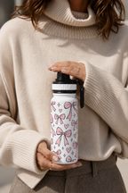 TANK-Sip™ Insulated Water Bottle | 950ml / 32oz | Double-Walled | Bowberry Hearts 1219 Avenue