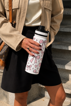 TANK-Sip™ Insulated Water Bottle | 950ml / 32oz | Double-Walled | Bowberry Hearts 1219 Avenue