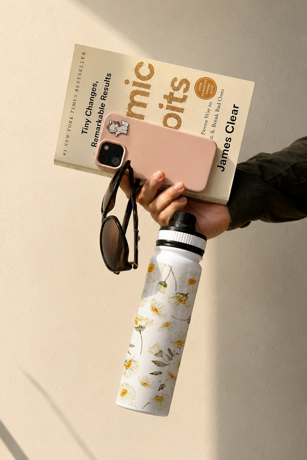 TANK-Sip™ Insulated Water Bottle | 950ml / 32oz | Double-Walled | Daisy Honeyveil