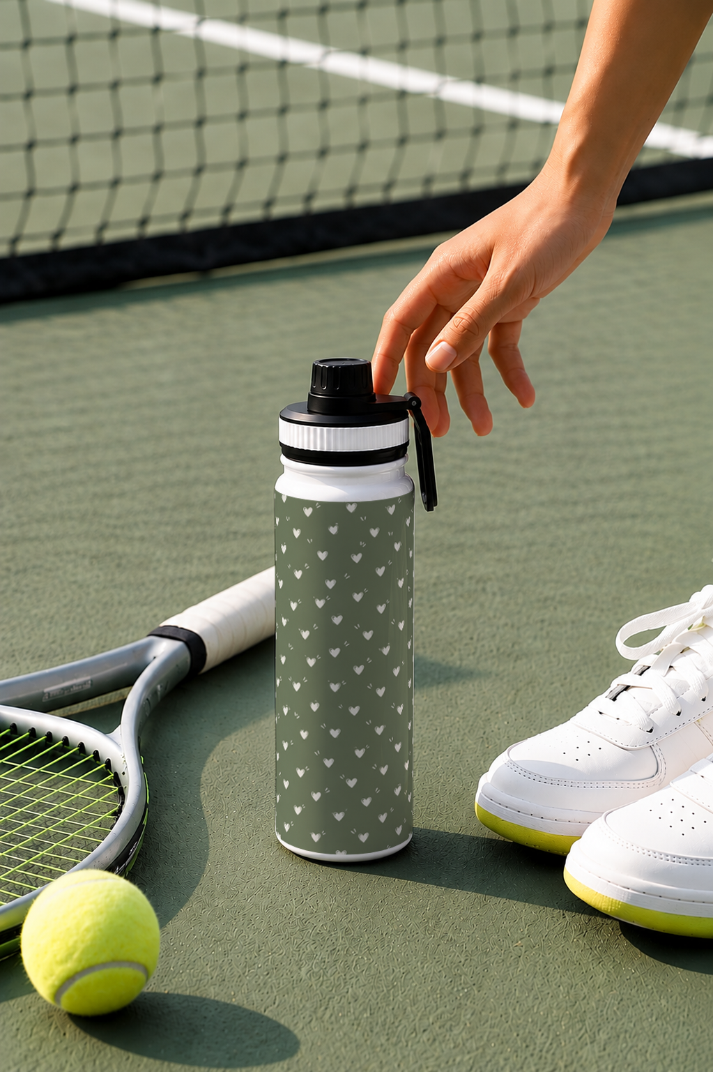 TANK-Sip™ Insulated Water Bottle | 950ml / 32oz | Double-Walled | Heartleaf Hush 1219 Avenue