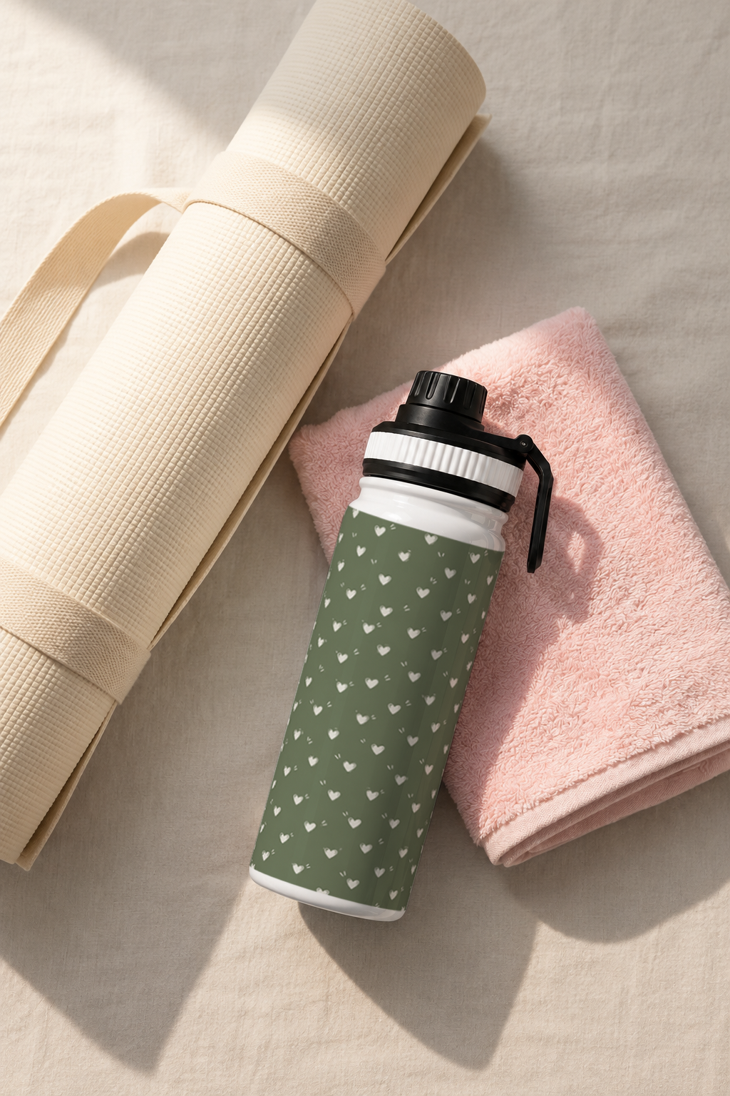 TANK-Sip™ Insulated Water Bottle | 950ml / 32oz | Double-Walled | Heartleaf Hush 1219 Avenue