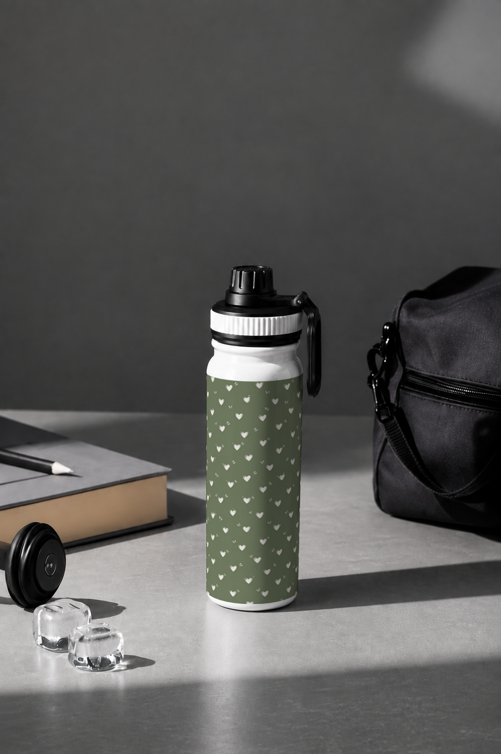 TANK-Sip™ Insulated Water Bottle | 950ml / 32oz | Double-Walled | Heartleaf Hush 1219 Avenue