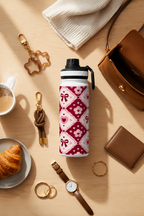 TANK-Sip™ Insulated Water Bottle | 950ml / 32oz | Double-Walled | Heartmail Romance 1219 Avenue