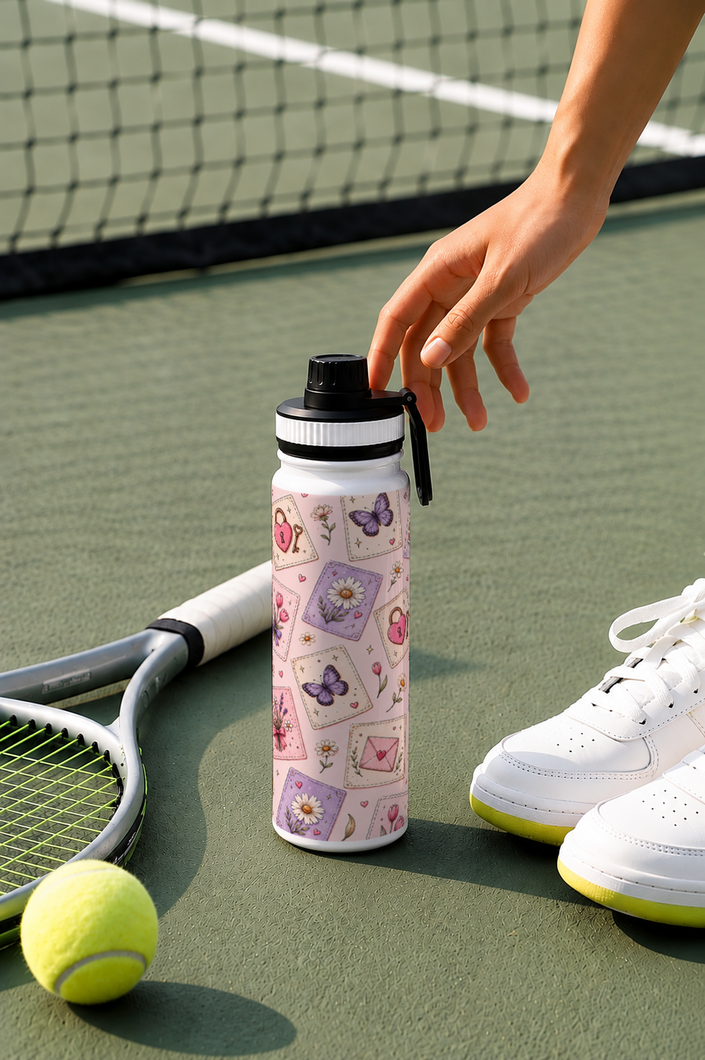 TANK-Sip™ Insulated Water Bottle | 950ml / 32oz | Double-Walled | Petal & Pastel 1219 Avenue