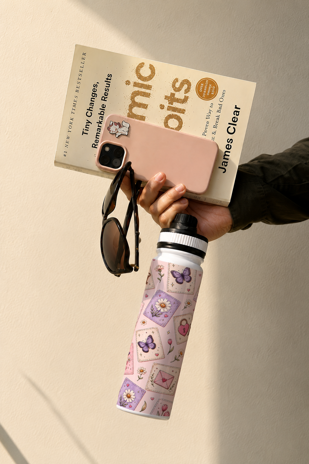 TANK-Sip™ Insulated Water Bottle | 950ml / 32oz | Double-Walled | Petal & Pastel 1219 Avenue