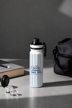 TANK-Sip™ Insulated Water Bottle | 950ml / 32oz | Double-Walled | Slow Bloom Blue 1219 Avenue