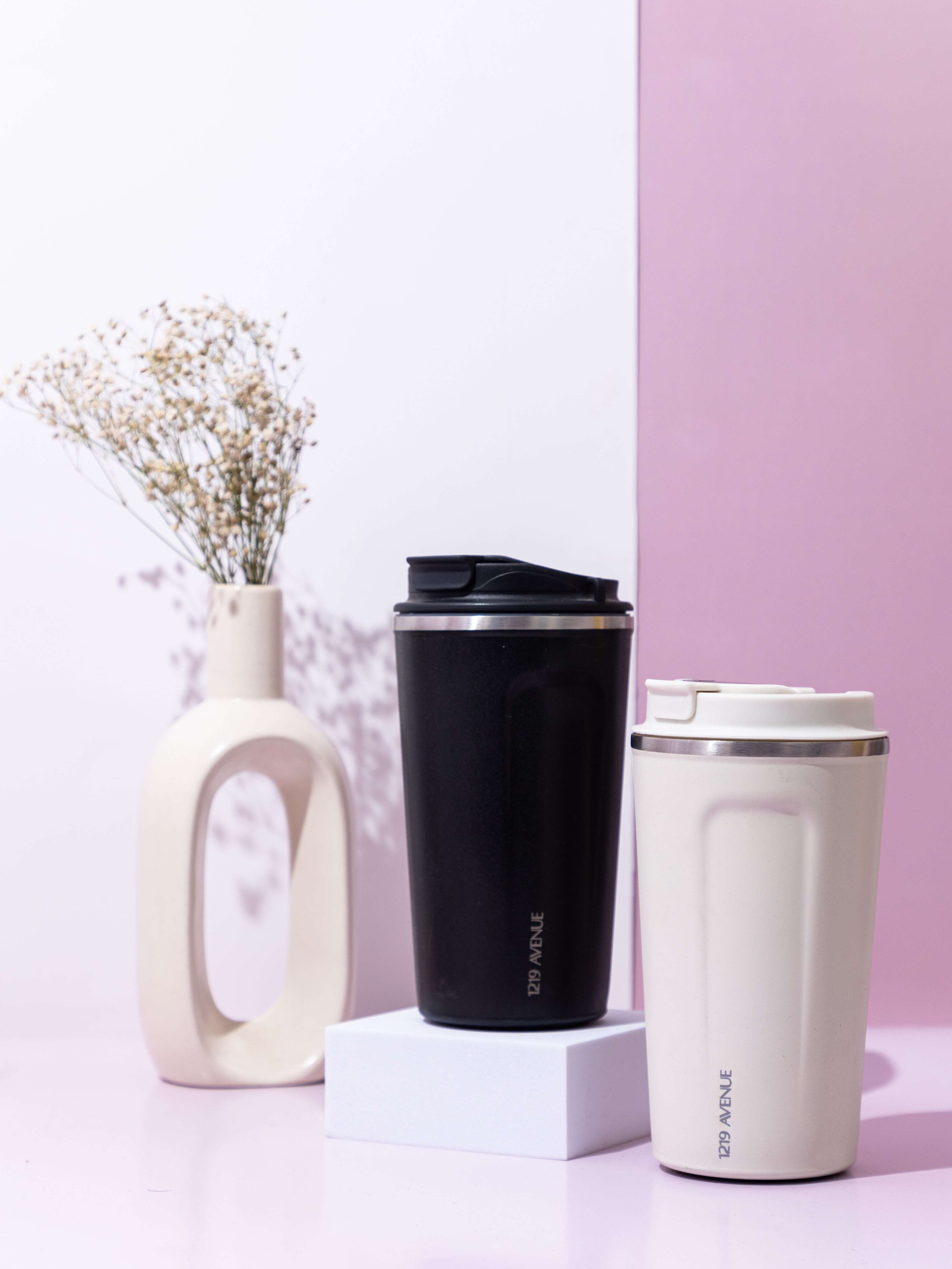 1219 Avenue Insulated Temperature Display Portable Coffee Flask 500ml 1219 Avenue India