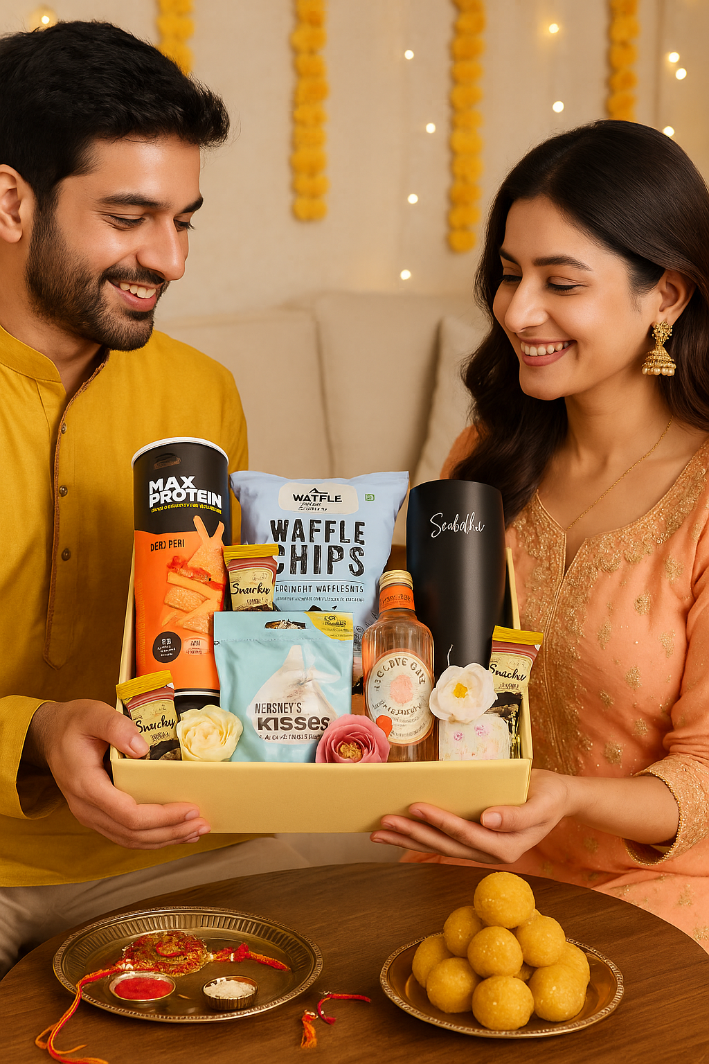 The Festive Sparkle Personalized Gifting Hamper 1219 Avenue India