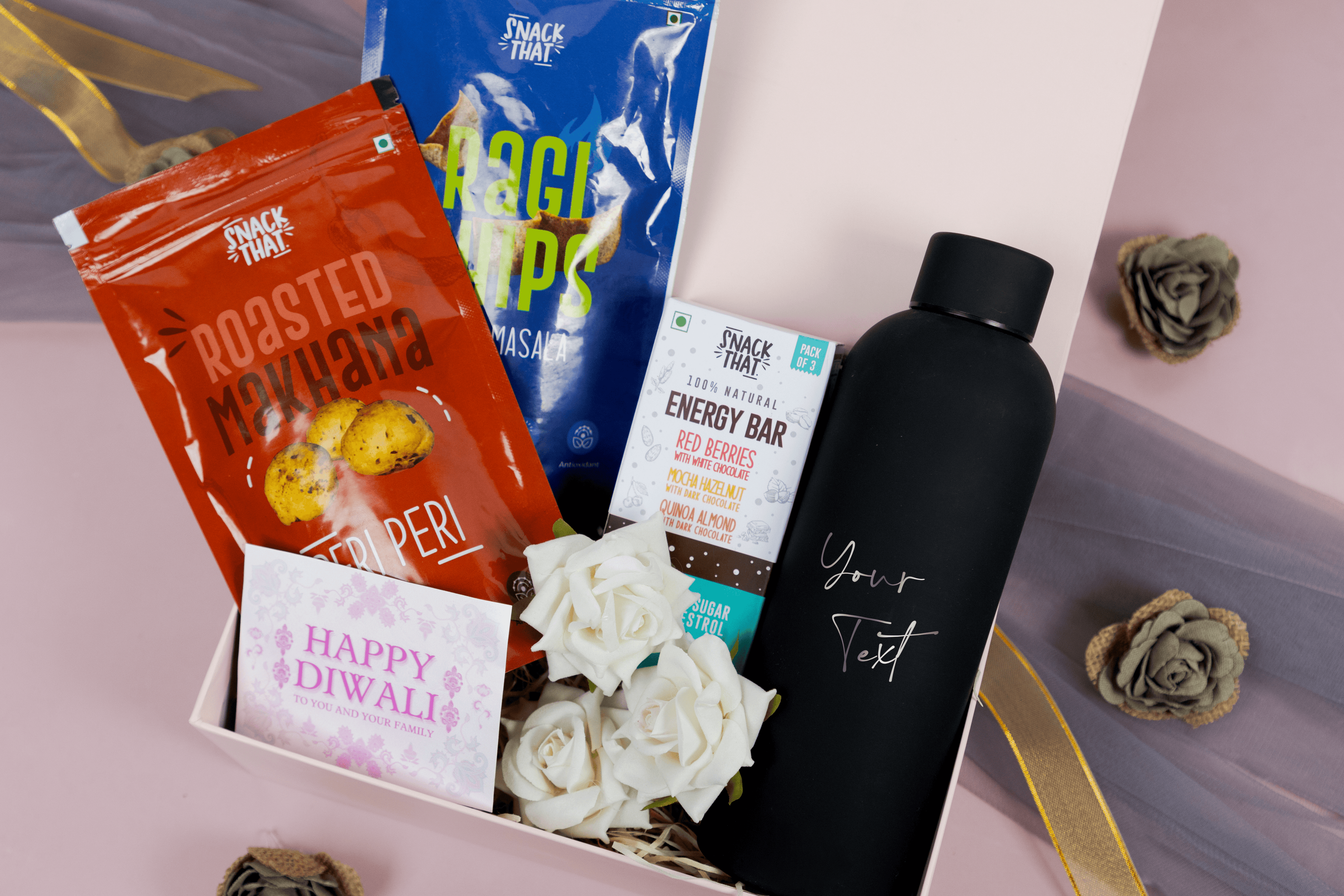 The Healthy Delights Personalized Gifting Hamper 1219 Avenue India