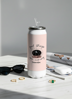 Personalized Ivora Metal Can Sipper 500 ML | Celestial Promise Print | Double Walled Hot & Cold Tumbler