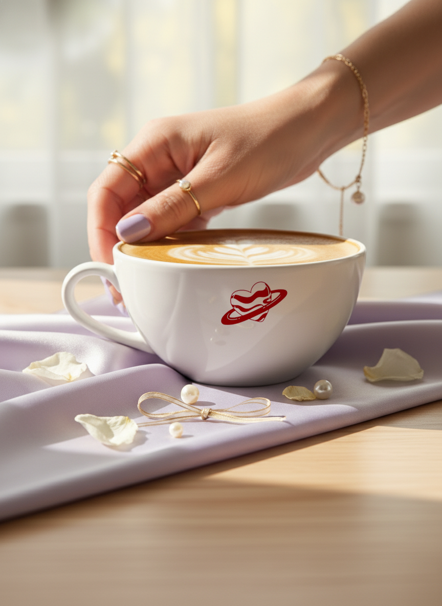 Brawny Ceramic Cups | 250ml |Love Uni Permanent Print | Premium Brawny Ceramic Cups