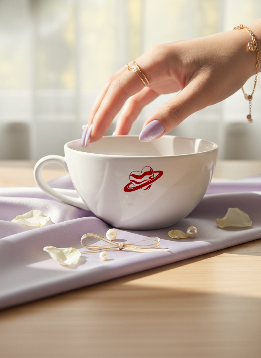 Brawny Ceramic Cups | 250ml |Love Uni Permanent Print | Premium Brawny Ceramic Cups