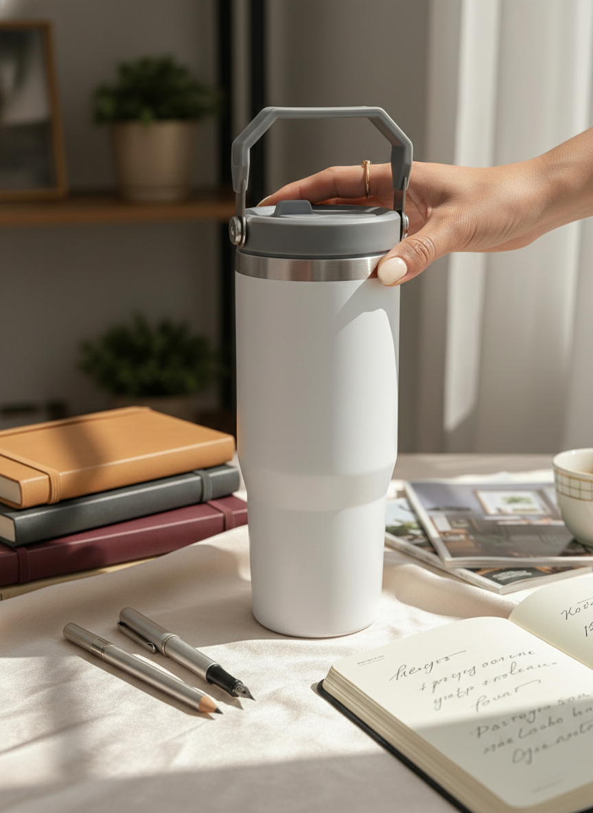 WayFay Tumbler Double Walled Insulated 12 hrs+ 1000 ML | 7 Colors| Premium Gifting | 1 Litre